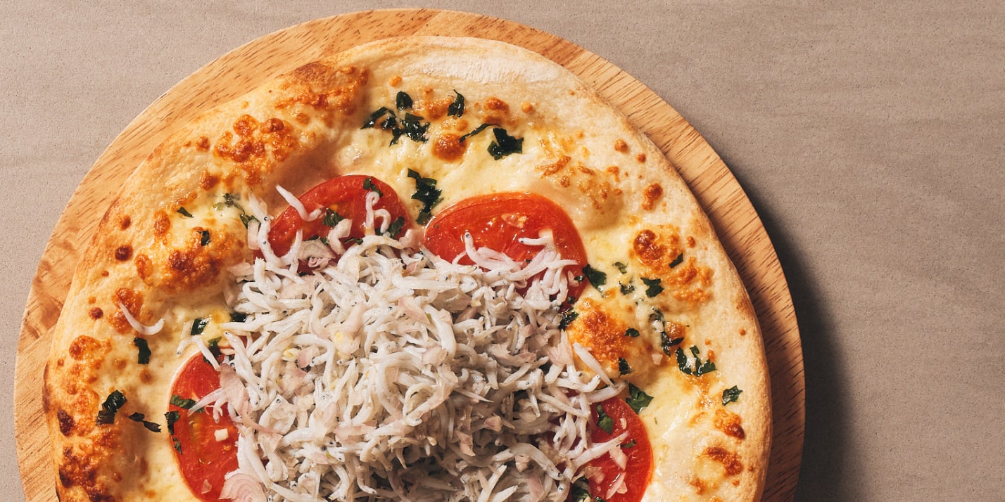 WHOLE PIZZAの特製ピザ